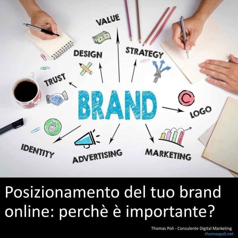 Posizionamento del tuo brand online: perchè è importante? Thomas Poli Digital Marketing